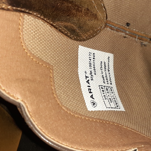 Women's Ariat western style boots size 10 - Picture 3 of 11
